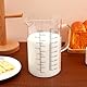 JECOMPRIS Glasmessbecher Mit Henkel 1000Ml - PräZiser Messbecher FüR KüChenutensilien Mehrzweckglas FüR Kochen Backen Und Mixen