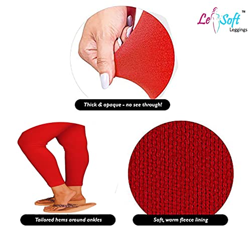 Image of Ladies Cotton Legging | Buttery Soft Stretchy Fit | Churidar Length | Leggings for Women and Girls | Small - 3XL Plus
