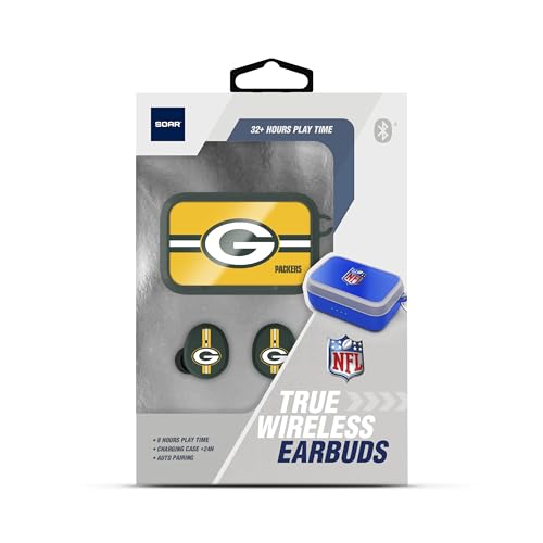 Image of SOAR NFL Wireless Sport Earbuds: Comfortable Fit & Convenient Charging