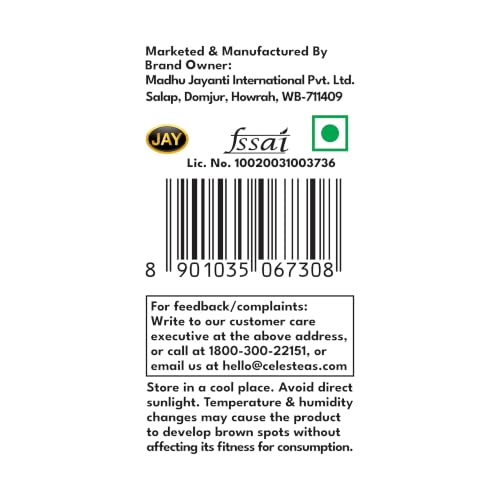 Image of Celest Green Tea Kahwa - 100 Tea Bags | Kahwa Green Tea | Helps in Detox | Contains Desi Herbs & Spices