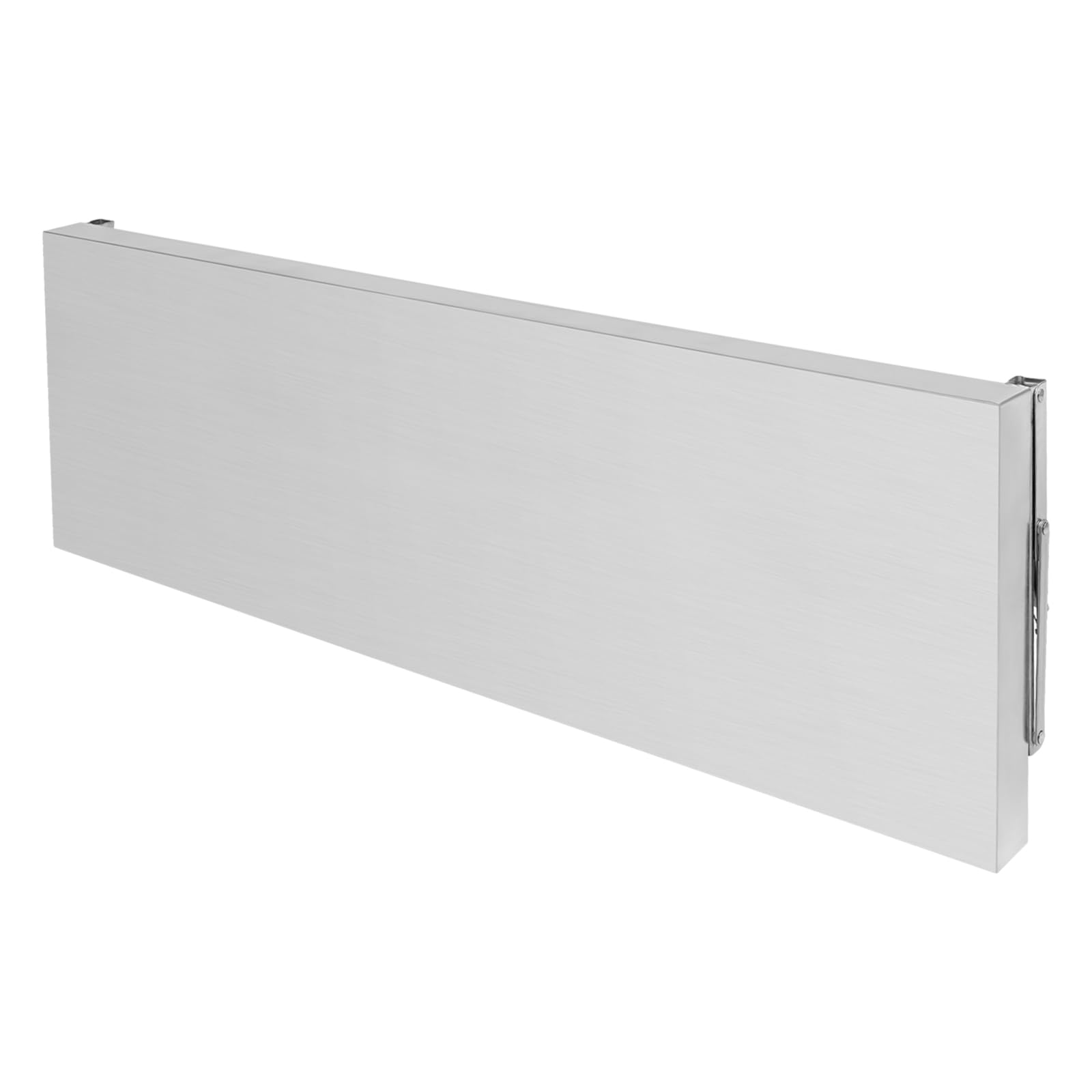 Estantería plegable de acero inoxidable, para cocina, hotel, bar, 100 x 30 x 5 cm