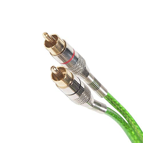 Cabo Y Technoise Series 400PRO 2M/1F 20CM 5 MM Conector Metal Reto