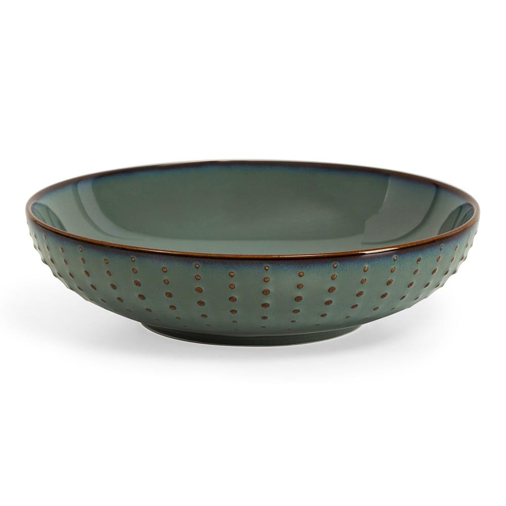 homes r us هومز أر أسD ops Po celain Dinne Plate, Celadon - 20 cm