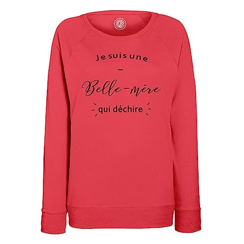Sweat femme belle-mère qui déchire habit confortable mode famille