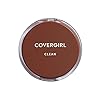 COVERGIRL Clean Pressed Powder Foundation Soft Honey 155, .39 oz (packaging may vary)