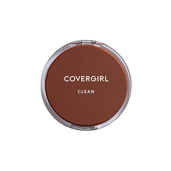 COVERGIRL Clean Pressed Powder Foundation Soft Honey 155, .39 oz (packaging may vary)