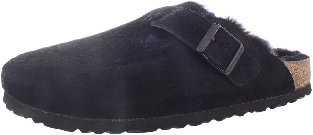 BIRKENSTOCK Boston 黒 スエード 41 クロッグサンダル BIRKENSTOCK