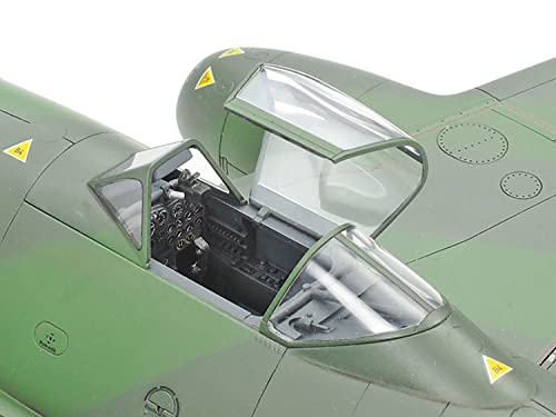 TAMIYA 300061087 300061087-1:48 WWII Deutsche Messerschmitt Me262 A-1A,originalgetreue Nachbildung, Plastik Bausatz… – Bild 7
