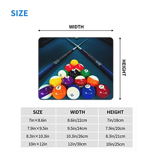 Tapis de souris de billard imperméable en vrac pour ordinateur portable - 7
