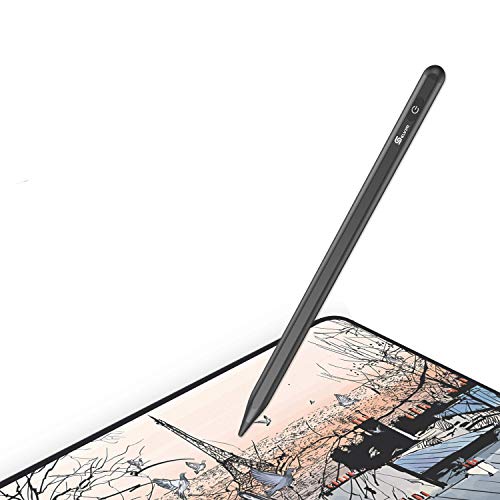 Selvim - Lápiz táctil para iPad 2018 2019 2020, larga resistencia, lápiz capacitivo de punta fina con rechazo de palma, alta precisión, diseñado para iPad/iPad Pro 11 12.9/iPad Air/iPad Mini