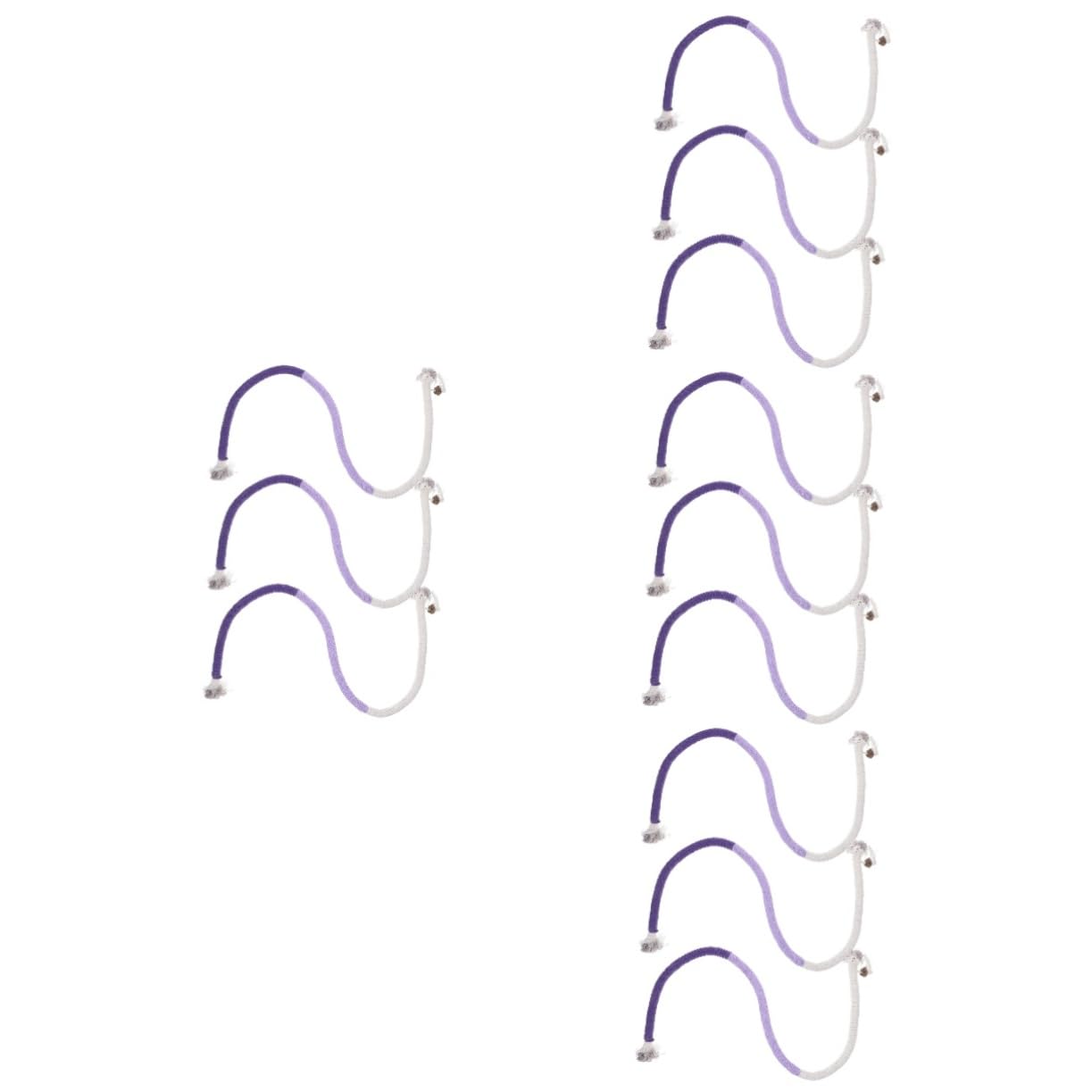 BESPORTBLE 12 Pièces Jouet pour Chat Jouets pour Animaux De Compagnie Jouets pour Chaton Voiture Corde en Coton Jouets De Morsure De Chat Corde De Meulage De Dents De Chat Jouets À Mâcher