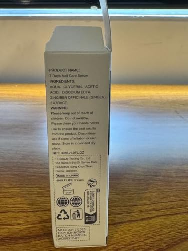 7 days nail treatmentnail serum amp cuticle care oilginger care oilrepair dry brittle nails