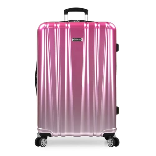 Traveler's Choice Women's Ruma II Expandable Luggage with Spinner Wheels, Ombre Pink, 30" Large2