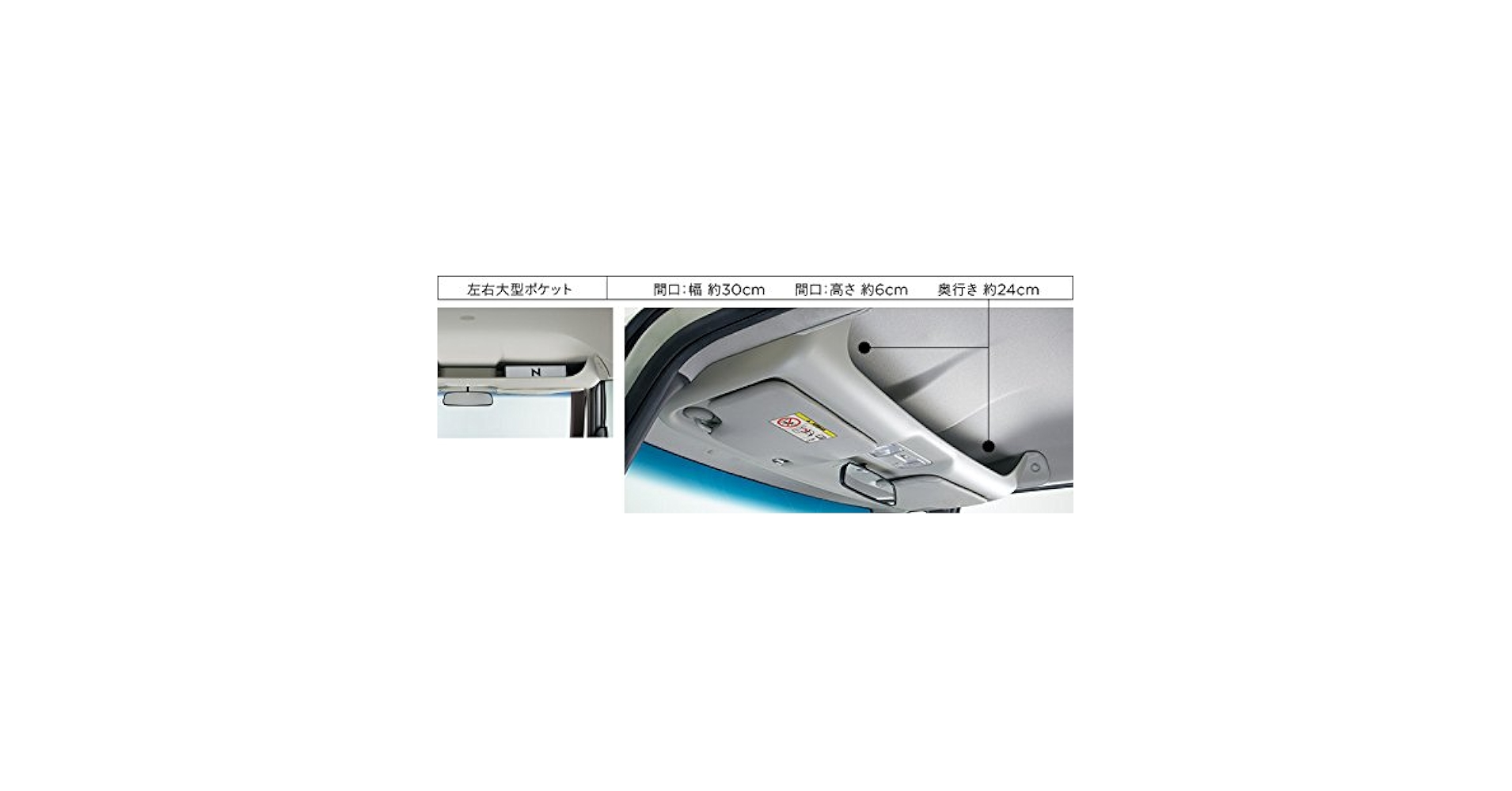 HONDA N BOX ホンダ ルーフコンソール　[08U61-TY0-010] 楽天市場】HONDA ホンダ 純正 大型ルーフコンソール N-BOX