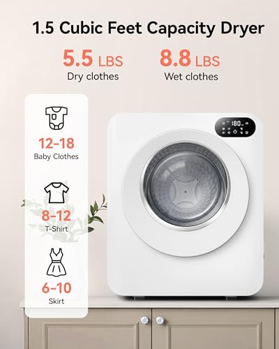 Image of Euhomy Protable Clothes Dryers for Laundry