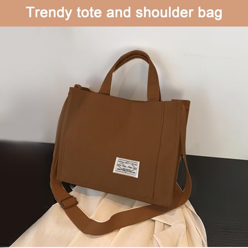 Bolso Tote para mujer tipo Crossbody de Pana miniatura 5