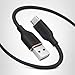 Anker Type C Cable，2 Pack USB A to USB C Flow Cord, Fast Charging for iPhone 17 16 or Max Plus and More (3FT, Black)