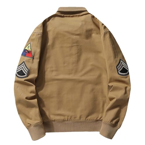 Chaqueta de trabajo estilo béisbol transpirable y cálida para solucionar la incomodidad diaria 4
