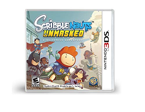 Image of Scribblenauts Unmasked - A DC Comics Adventure - Nintendo 3DS (Renewed)