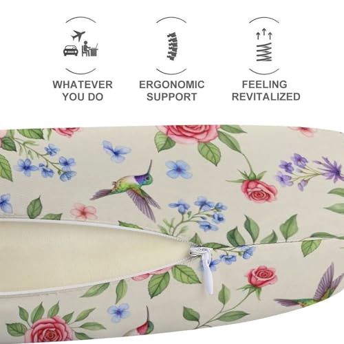 Almohada espuma viscoelástica cervical tamaño único miniatura 4