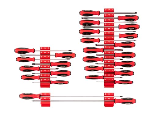 Image of TEKTON Phillips and Slotted Screwdriver Set, 26-Piece | DWZ90119