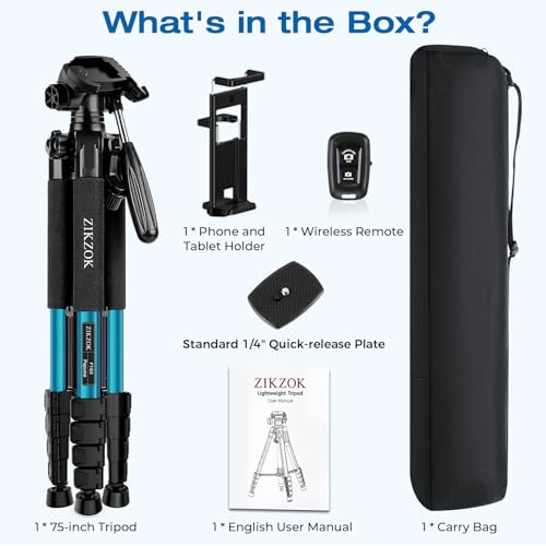 Trépied stable anti-vibration avec télécommande pour éviter les photos floues