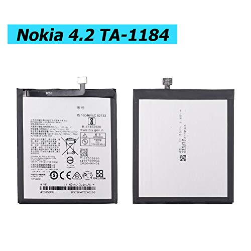 Vvsialeek WT330 replacement battery Compatible with Nokia 4.2 TA-1184 TA-1133 TA-1149 TA-1150 TA-1157 TA-1152 with toolkit