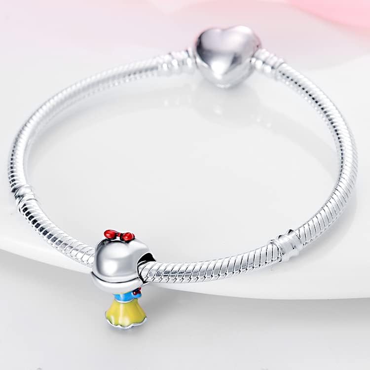 LIGHTDOG Alliance Charm fits Pandora Europe Bracelets,925 Sterling Silver Dangle Pendant Bead,Mother's Day Gift Jewelry Beads for Women Bracelet&Necklace - Image 4