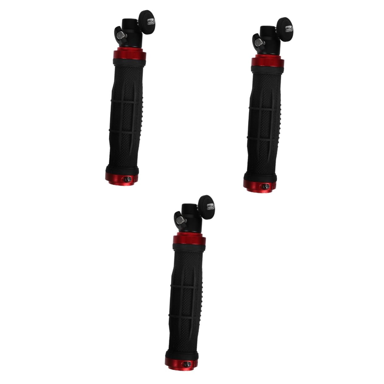 3 Piezas Estabilizador de Cámara Portátil Mango de Aluminio con Soporte Múltiple para Montaje Accesorios para Vídeo Profesional