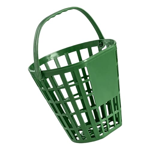Shurhome Cesta portátil para 50 pelotas de golf para practicar fácilmente en el campo de golf o jardín