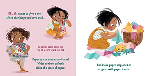 My First Book Of Reduce, Reuse, And Recycle: A Perfect Book For Summer Reading (Terra Babies At Home) #TOP4