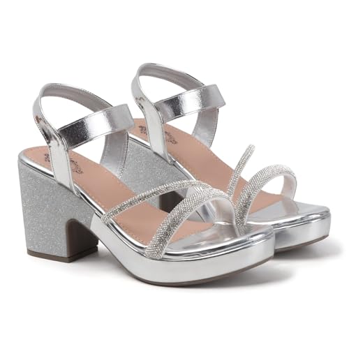 Ethnic High Heel Sandals | Heeled Sandals for Women |Block Heel S...