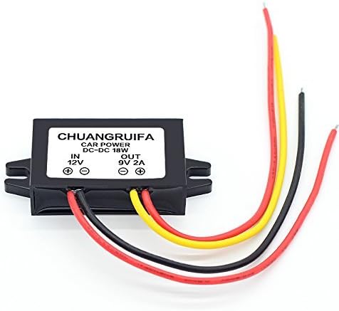 Miniatura 2 de Magnolian Convertidor CCDC de alta eficiencia 12V Paso abajo a 9V 2A 18W módulo de fuente de alimentación, impermeable