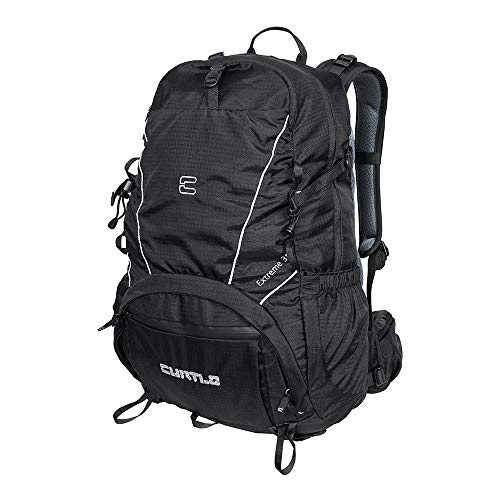 Mochila Extreme 35L - CURTLO - com Rain Cover, cor preto