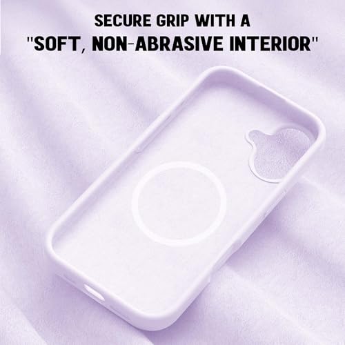Image of Kratos Soft Silicone Case Cover Compatible with iPhone 16 Plus - Everyday Comfort Protection, Wireless Magnetic Charging Case with Raised Edge Camera & Screen Protection, Shock-Resistant Design