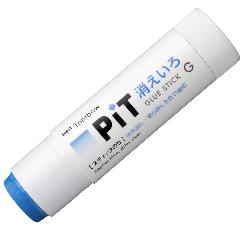 使いさしスティックのり Amazon | トンボ鉛筆 スティックのり 40g 消えいろPiT (大容量Gサイズ