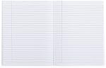 Blueline Notebook Perfect Binding with Hard Cover Cut Flush 192 Pages Black 9-1/4-Inchx7-1/4-Inch (A19.81)
