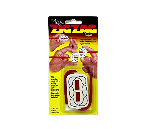 The Scarborough Joke Shop Magic Zig Zag Rope Trick~Close Up Classic Cut & Restored~Easy to do~By Wonder