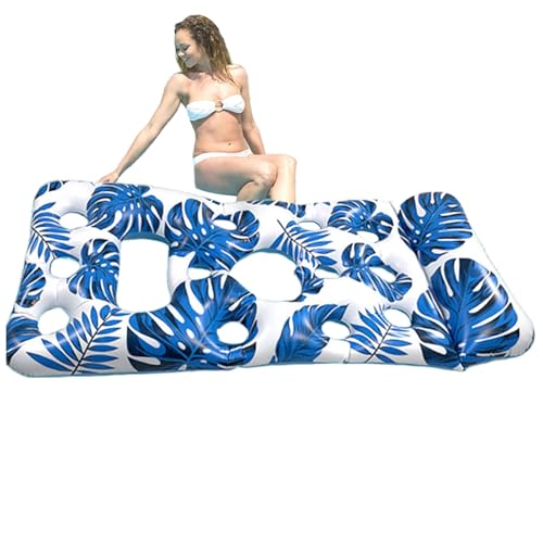 Flotteur de piscine pour adultes et grand lit gonflable géant pour le lac