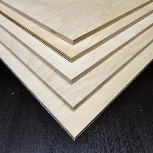 AtHaus® Placas de Contrachapado 6 mm | Tableros Multiplex | Placas de Madera | Cortes Disponibles: 70x30 cm
