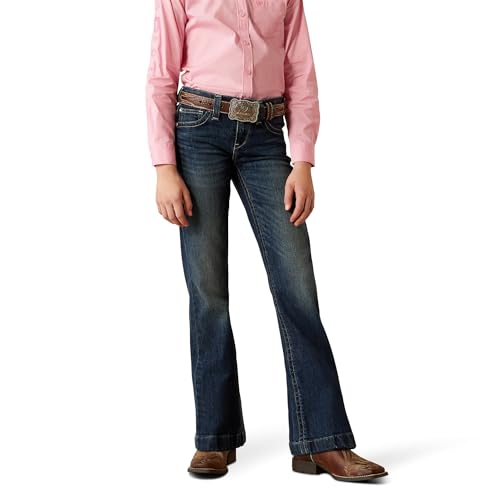 ARIAT Girls' Elsie Trouser Jeans3