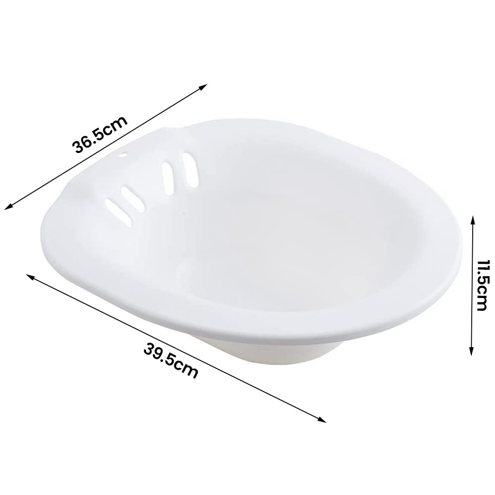 Baignoire pour les toilettes - Baignoire portable pour traitement des hémorroïdes, soin du lit hebdomadaire, pour les femmes enceintes et les personnes âgées