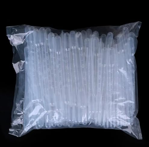 Yesallwas Pipetten 3ml - 100 Stück Einweg Pipetten Aus Kunststoff