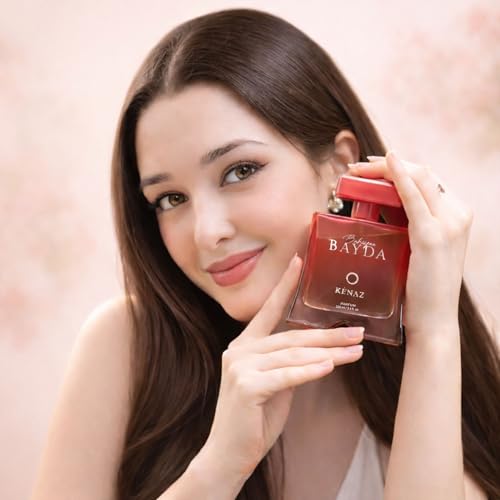 Image of KENAZ Bahiyaa Bayda 100ml Dubai Viral Perfume | Perfume for Women | Floral With Jasmine, Tuberose & Rangoon Creeper | 20% Fragrance Oil
