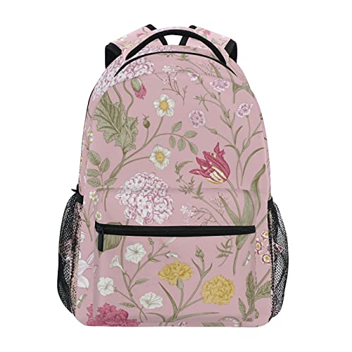 Sac cartable à dos marguerite pour ranger toutes les affaires de cours