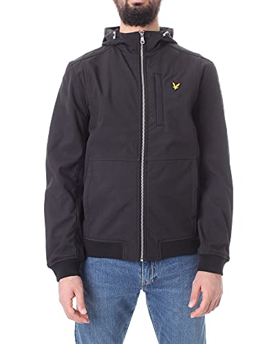 Lyle & Scott Fleece Lined Softshell Jacket Jet Black XL