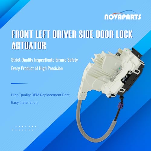 Image of NOVAPARTS Front Left Driver Side Door Lock Actuator for Mercedes-Benz C300 C350 C63 AMG E350 E550 E63 AMG GLK350 W204 W212 Replaces # 2047201535 A2047201535