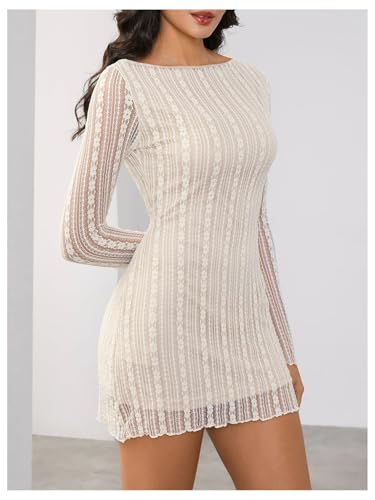 Image of MakeMeChic Women's Cheetah Print Mini Dress Y2k Bell Sleeve Leopard Print Dress Going Out Outfits
