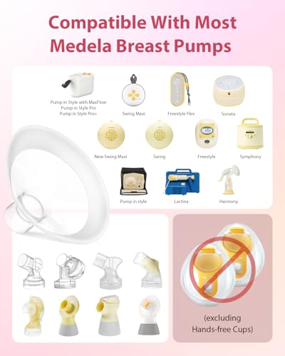 2 Pack de Flanges Suaves 15mm para Medela Pump miniatura 2