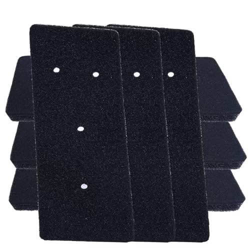 6 Stück Trockner Filter Kompatibel mit Bauknecht Whirlpool HX 481010716911 Privileg Maytag 230 X 115 X 14 mm Set Fein-Grob Schwammfilter Wäschetrockner Filterschwamm Dryer Kondenstrockner Ersatzteile